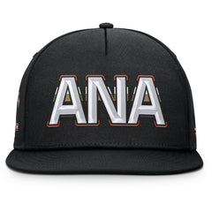 Anaheim Ducks Fanatics Authentic Pro Rink Team Code Snapback Hat - Black | US 202498922