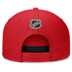 Calgary Flames Fanatics Authentic Pro Rink Team Code Snapback Hat - Red | US 202498925