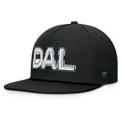 Dallas Stars Fanatics Authentic Pro Rink Team Code Snapback Hat - Black | US 202498933