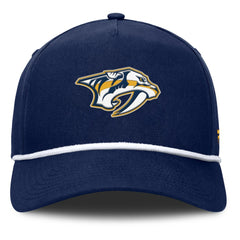 Nashville Predators Fanatics Authentic Pro Rink Roper A-Frame Adjustable Hat - Navy | US 202498947