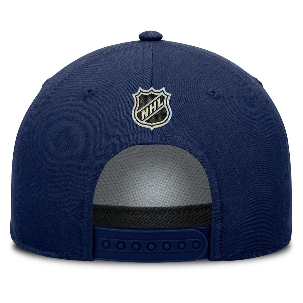 New York Rangers Fanatics Authentic Pro Rink Roper A-Frame Adjustable Hat - Navy | US 202498950