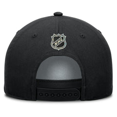 Pittsburgh Penguins Fanatics Authentic Pro Rink Roper A-Frame Adjustable Hat - Black | US 202498954