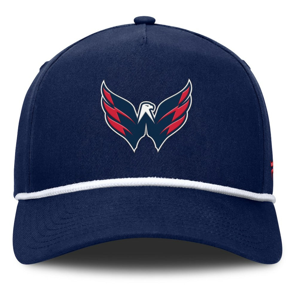 Washington Capitals Fanatics Authentic Pro Rink Roper A-Frame Adjustable Hat - Navy | US 202498961