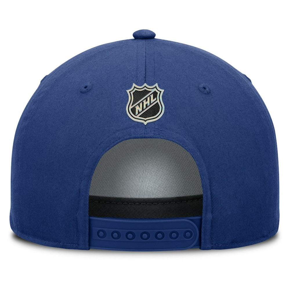 Tampa Bay Lightning Fanatics Authentic Pro Rink Roper A-Frame Adjustable Hat - Blue | US 202498963