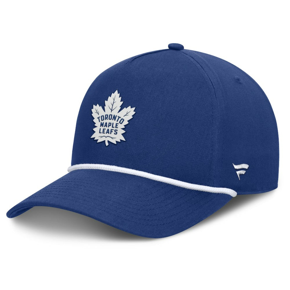 Toronto Maple Leafs Fanatics Authentic Pro Rink Roper A-Frame Adjustable Hat - Blue | US 202498965