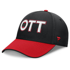 Ottawa Senators Fanatics Authentic Pro Rink Team Code Flex Hat - Black/Red | US 202498974