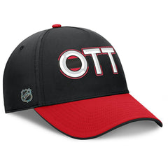 Ottawa Senators Fanatics Authentic Pro Rink Team Code Flex Hat - Black/Red | US 202498974