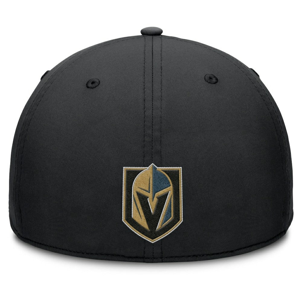 Vegas Golden Knights Fanatics Authentic Pro Rink Team Code Flex Hat - Black/Charcoal | US 202498984