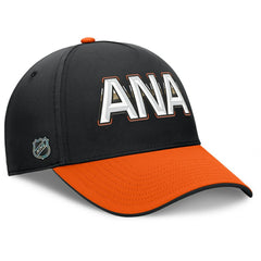 Anaheim Ducks Fanatics Authentic Pro Rink Team Code Flex Hat - Black/Orange | US 202498987
