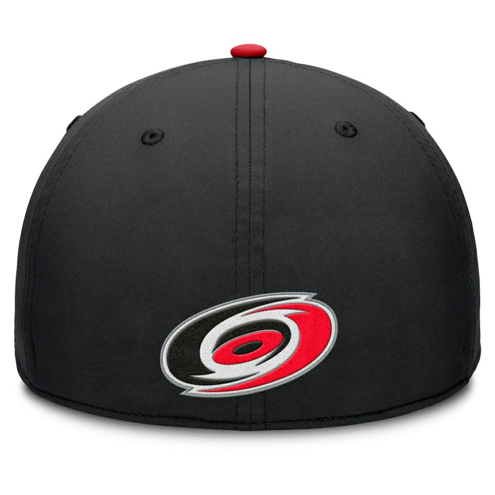 Carolina Hurricanes Fanatics Authentic Pro Rink Team Code Flex Hat - Black/Red | US 202498990