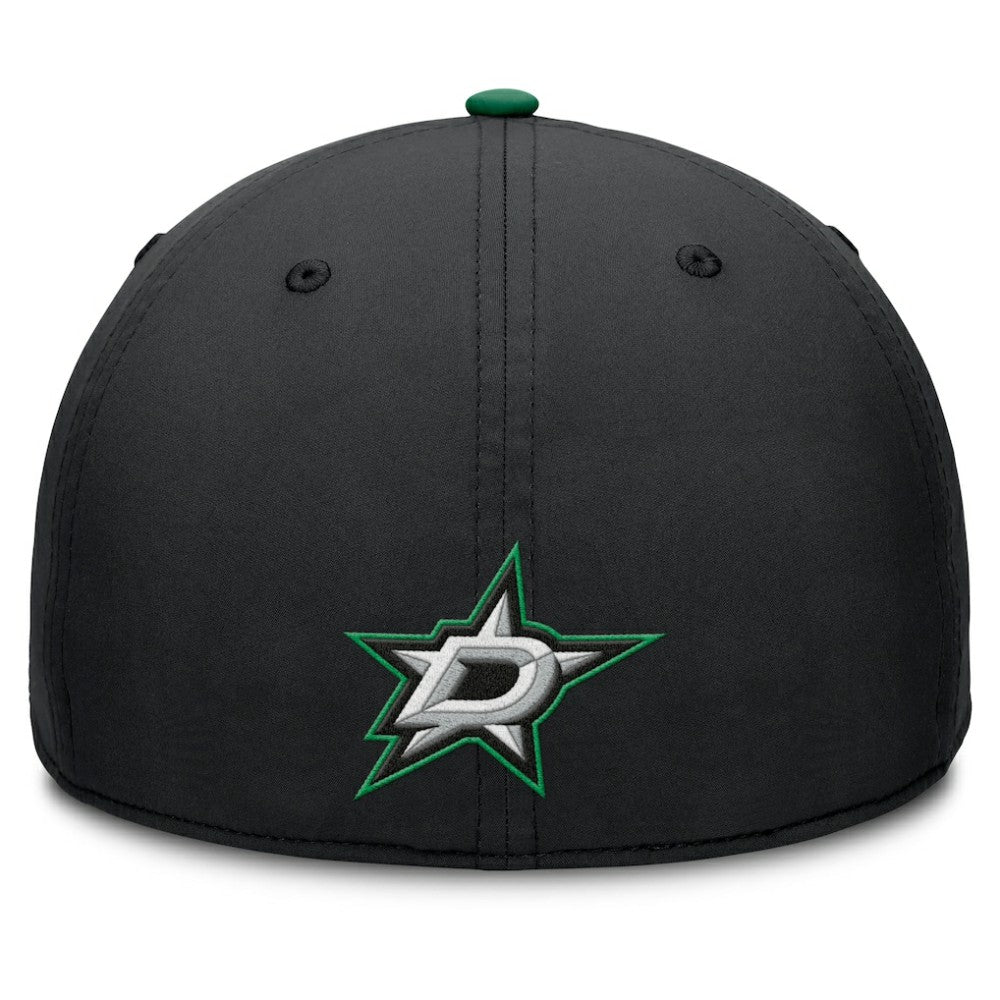 Dallas Stars Fanatics Authentic Pro Rink Team Code Flex Hat - Black/Kelly Green | US 202498994