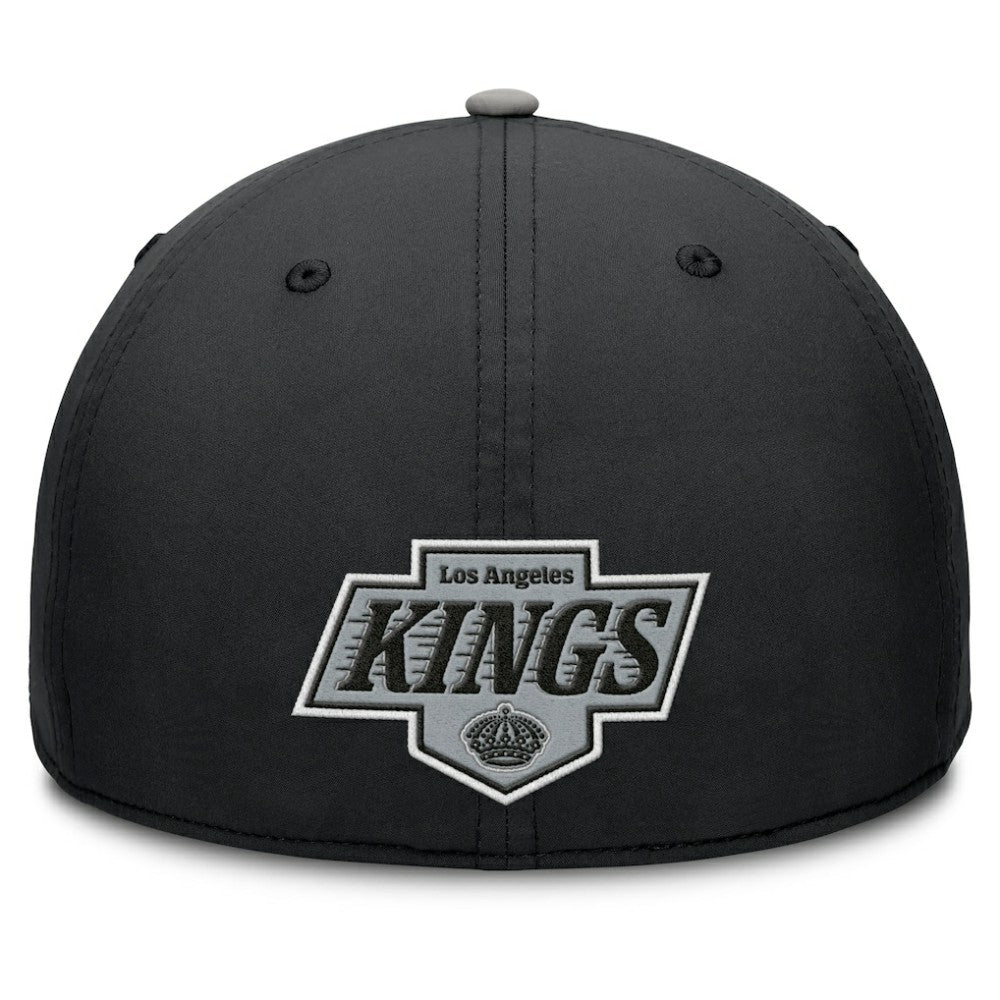 Los Angeles Kings Fanatics Authentic Pro Rink Team Code Flex Hat - Black/Gray | US 202498996