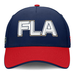 Florida Panthers Fanatics Authentic Pro Rink Team Code Flex Hat - Navy/Red | US 202498997