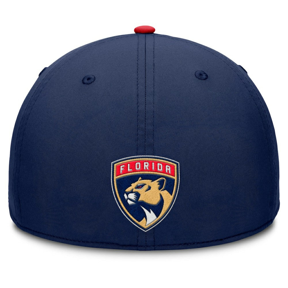 Florida Panthers Fanatics Authentic Pro Rink Team Code Flex Hat - Navy/Red | US 202498997