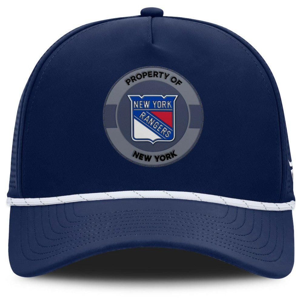 New York Rangers Fanatics Authentic Pro Rink Adjustable Hat - Navy | US 202499033