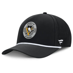 Pittsburgh Penguins Fanatics Authentic Pro Rink Adjustable Hat - Black | US 202499036