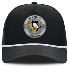 Pittsburgh Penguins Fanatics Authentic Pro Rink Adjustable Hat - Black | US 202499036