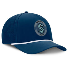 Seattle Kraken Fanatics Authentic Pro Rink Adjustable Hat - Deep Sea Blue | US 202499038