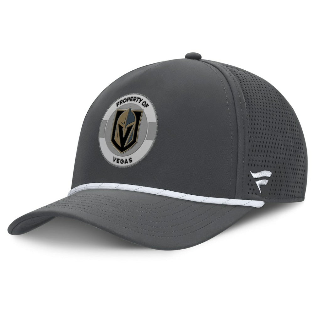 Vegas Golden Knights Fanatics Authentic Pro Rink Adjustable Hat - Charcoal | US 202499041