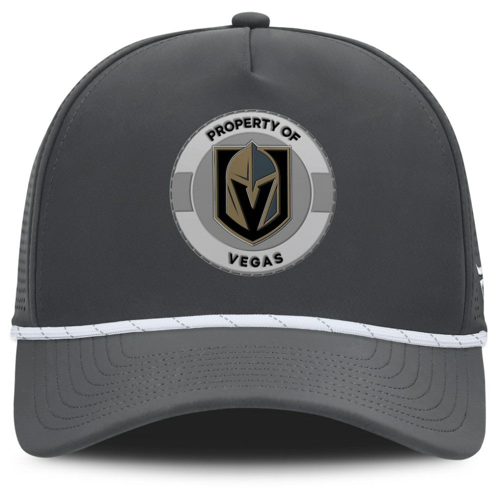 Vegas Golden Knights Fanatics Authentic Pro Rink Adjustable Hat - Charcoal | US 202499041