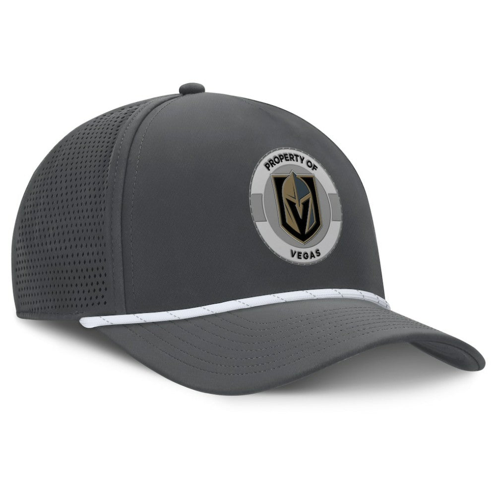 Vegas Golden Knights Fanatics Authentic Pro Rink Adjustable Hat - Charcoal | US 202499041