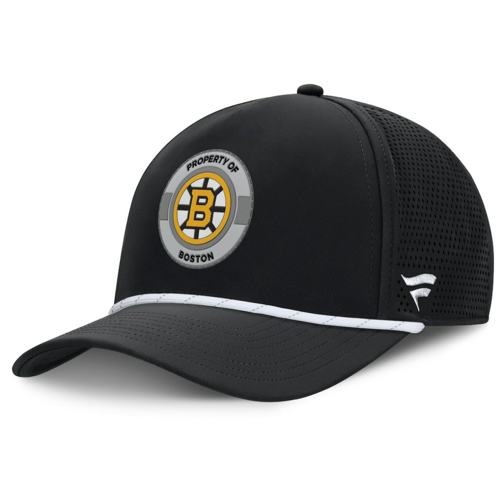 Boston Bruins Fanatics Authentic Pro Rink Adjustable Hat - Black | US 202499042