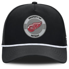 Detroit Red Wings Fanatics Authentic Pro Rink Adjustable Hat - Black | US 202499045