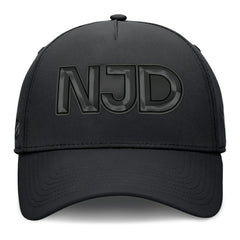 New Jersey Devils Fanatics Authentic Pro Road Team Code Flex Hat - Black | US 202499085