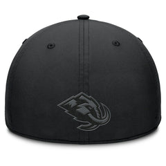 Utah Mammoth Fanatics Authentic Pro Road Team Code Flex Hat - Black | US 202499088