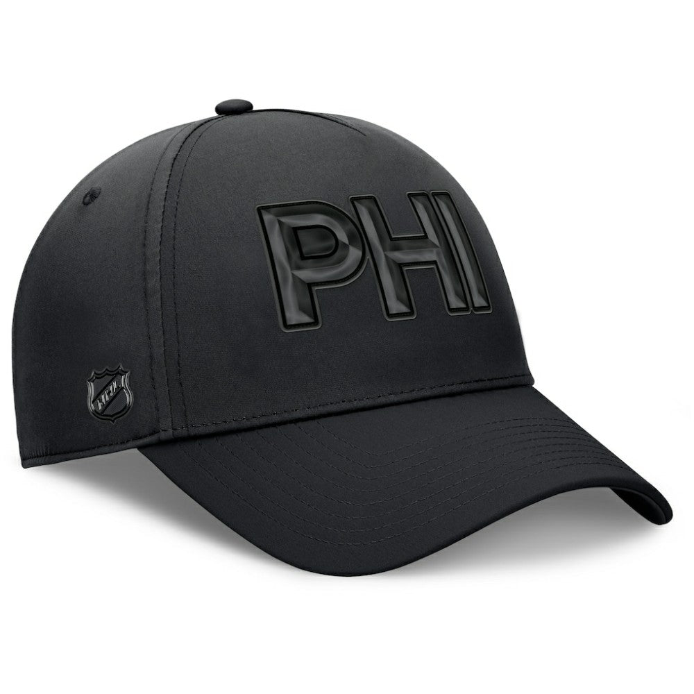 Philadelphia Flyers Fanatics Authentic Pro Road Team Code Flex Hat - Black | US 202499089