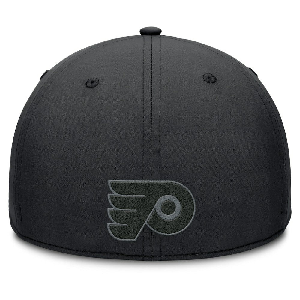 Philadelphia Flyers Fanatics Authentic Pro Road Team Code Flex Hat - Black | US 202499089