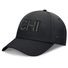 Chicago Blackhawks Fanatics Authentic Pro Road Team Code Flex Hat - Black | US 202499105