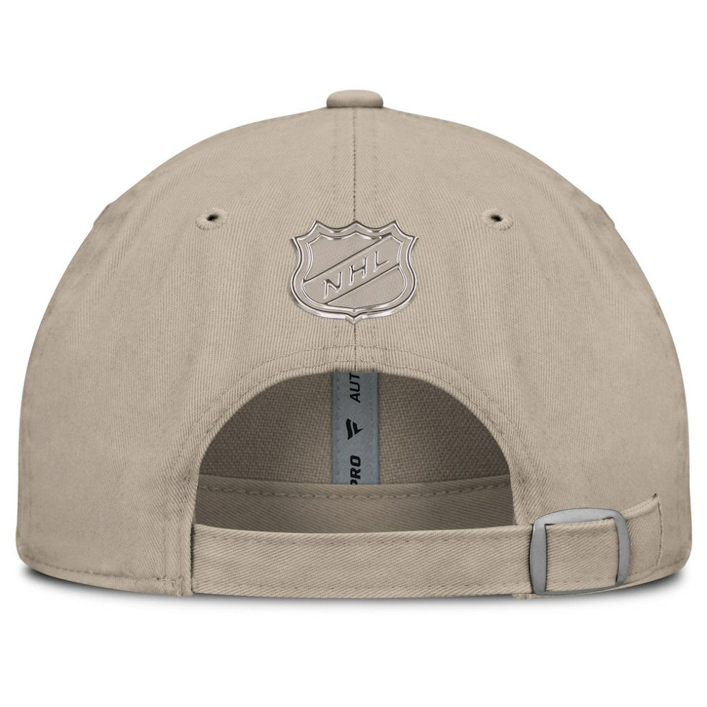 Toronto Maple Leafs Fanatics Authentic Pro Road Adjustable Hat - Tan | US 202499135