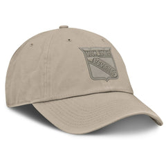 New York Rangers Fanatics Authentic Pro Road Adjustable Hat - Tan | US 202499138