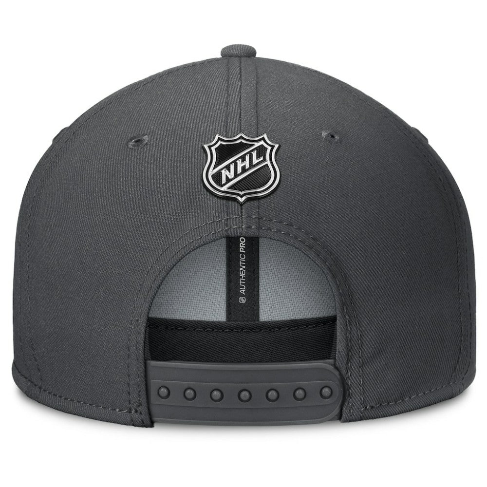 Vegas Golden Knights Fanatics Authentic Pro Rink Lockup Snapback Hat - Charcoal | US 202499169