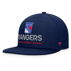 New York Rangers Fanatics Authentic Pro Rink Lockup Snapback Hat - Navy | US 202499174
