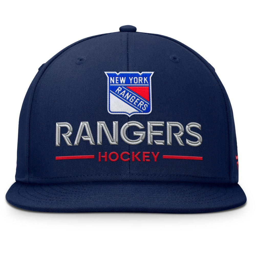 New York Rangers Fanatics Authentic Pro Rink Lockup Snapback Hat - Navy | US 202499174