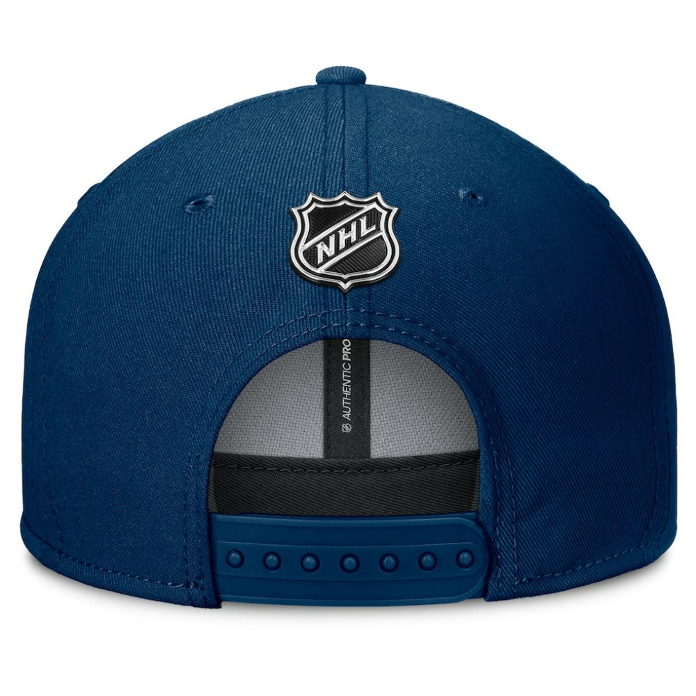 Seattle Kraken Fanatics Authentic Pro Rink Lockup Snapback Hat - Deep Sea Blue | US 202499178