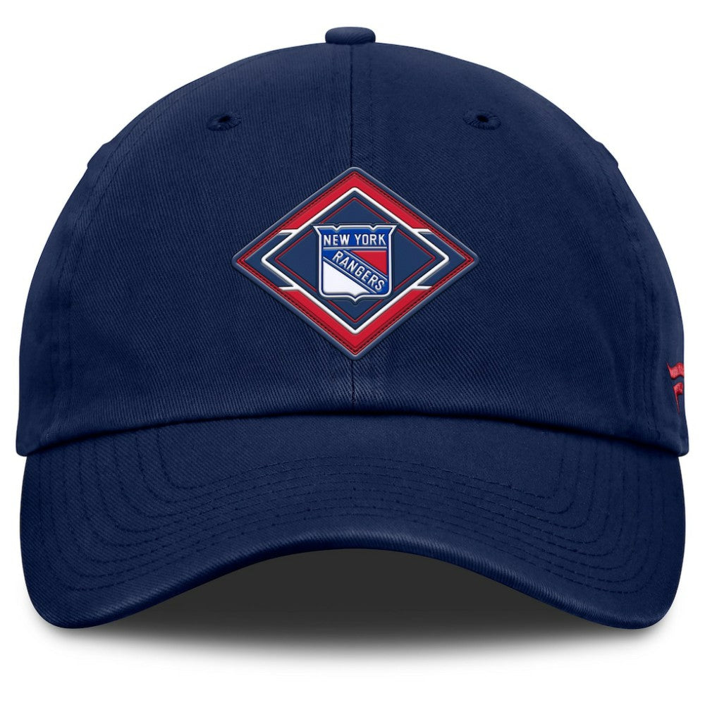 New York Rangers Fanatics Women's Authentic Pro Rink Adjustable Hat - Navy | US 202499240