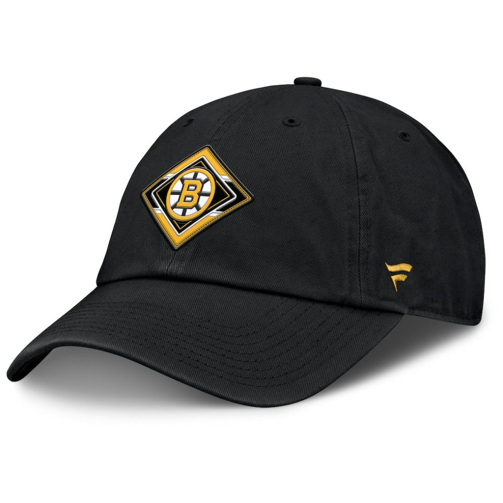 Boston Bruins Fanatics Women's Authentic Pro Rink Adjustable Hat - Black | US 202499242