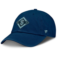 Seattle Kraken Fanatics Women's Authentic Pro Rink Adjustable Hat - Deep Sea Blue | US 202499243