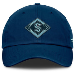 Seattle Kraken Fanatics Women's Authentic Pro Rink Adjustable Hat - Deep Sea Blue | US 202499243