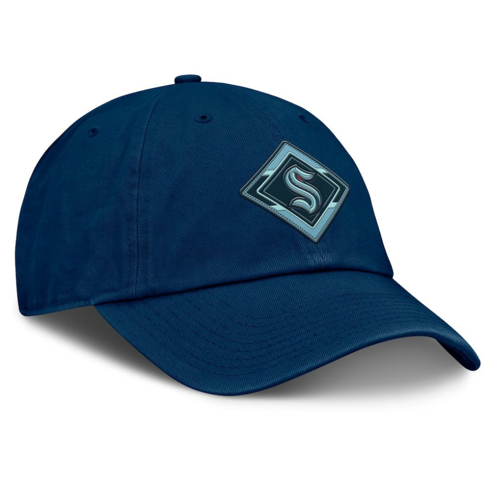 Seattle Kraken Fanatics Women's Authentic Pro Rink Adjustable Hat - Deep Sea Blue | US 202499243