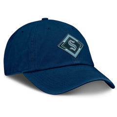 Seattle Kraken Fanatics Women's Authentic Pro Rink Adjustable Hat - Deep Sea Blue | US 202499243
