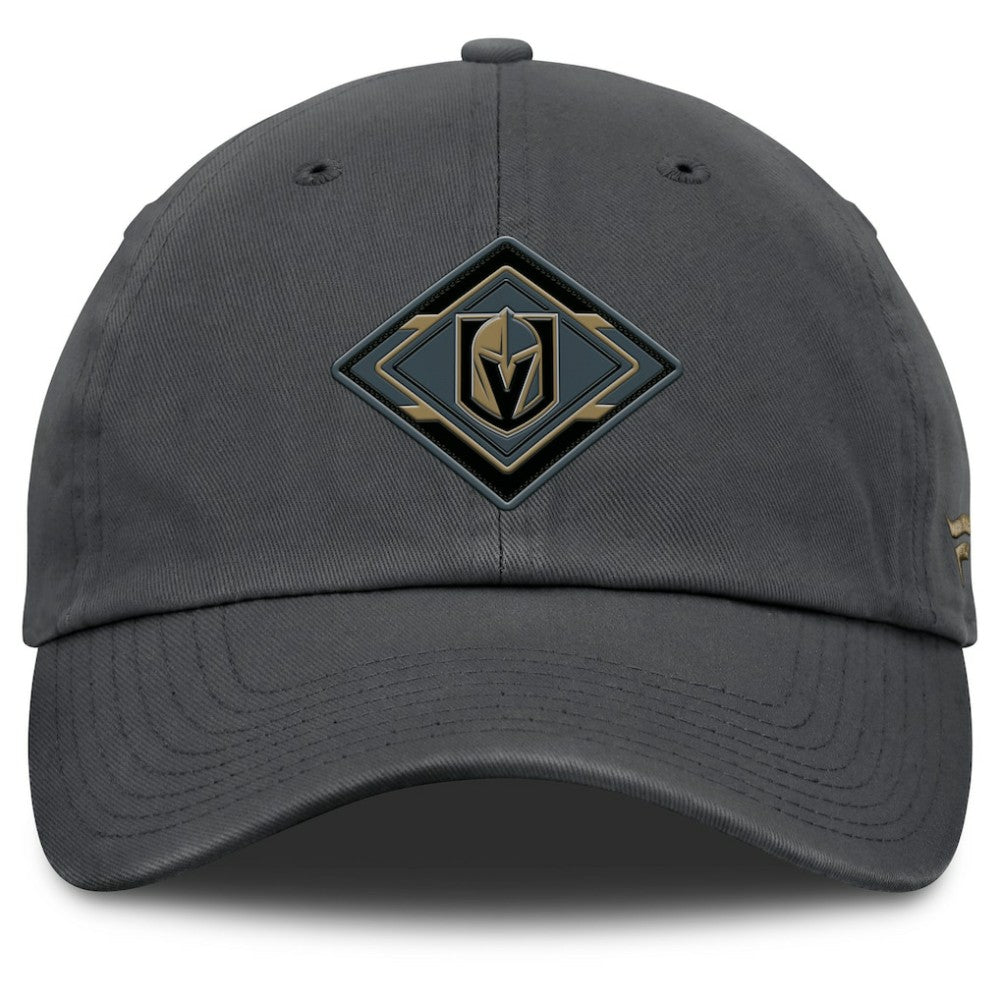 Vegas Golden Knights Fanatics Women's Authentic Pro Rink Adjustable Hat - Charcoal | US 202499245