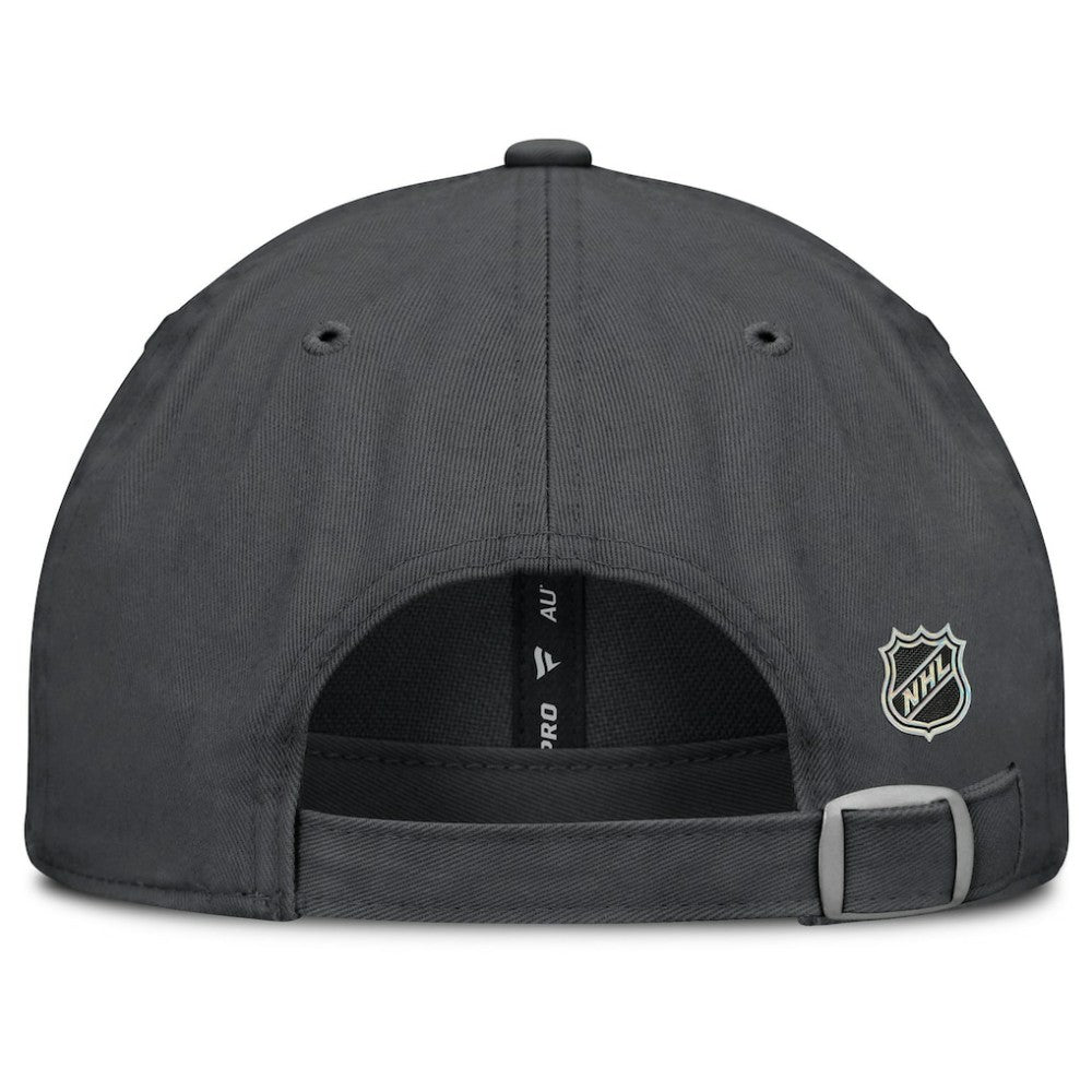 Vegas Golden Knights Fanatics Women's Authentic Pro Rink Adjustable Hat - Charcoal | US 202499245