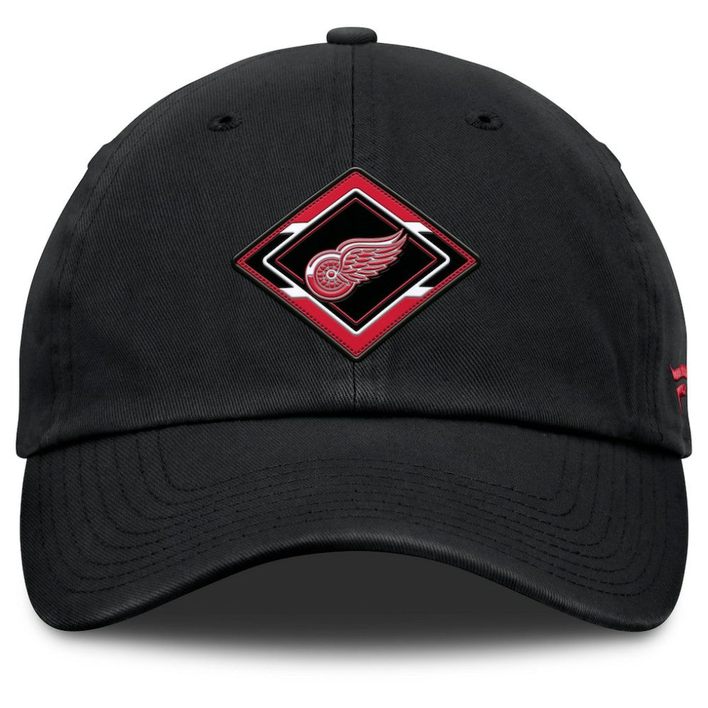 Detroit Red Wings Fanatics Women's Authentic Pro Rink Adjustable Hat - Black | US 202499247