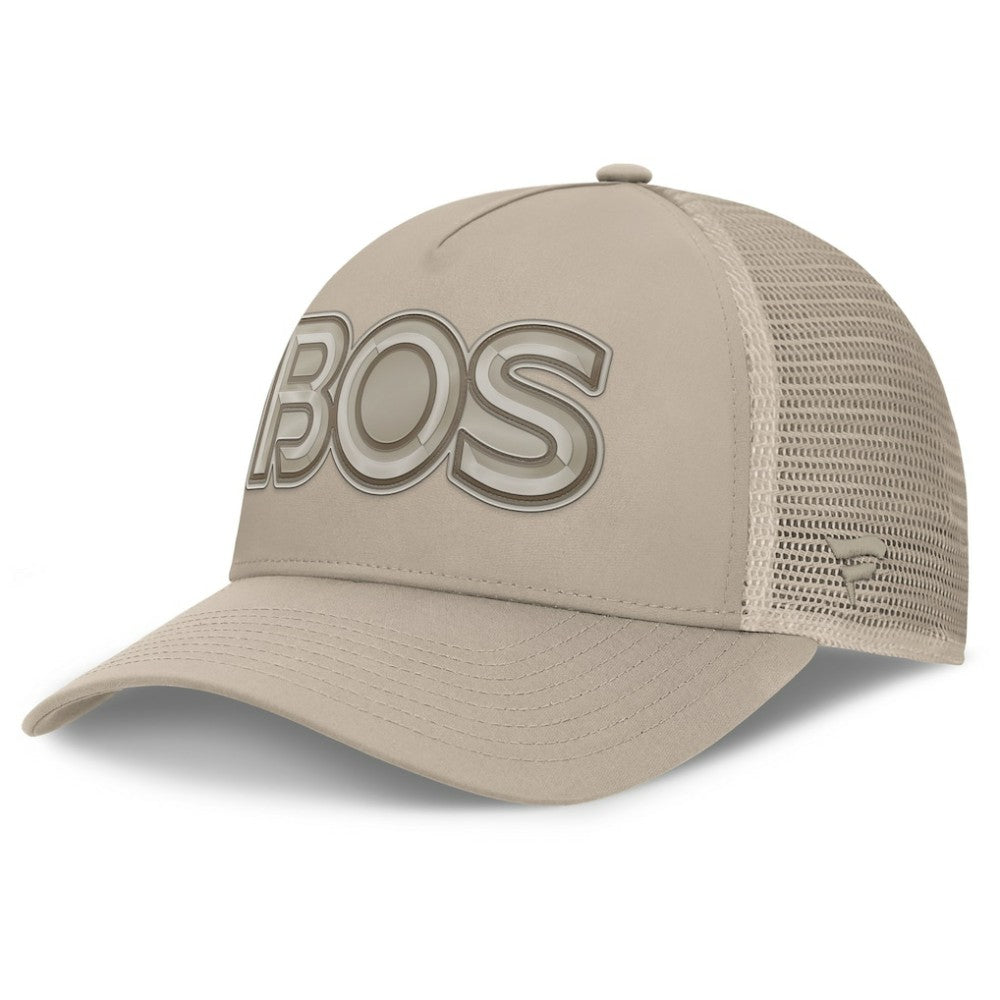 Boston Bruins Fanatics Women's Authentic Pro Road Trucker Adjustable Hat - Tan | US 202499284