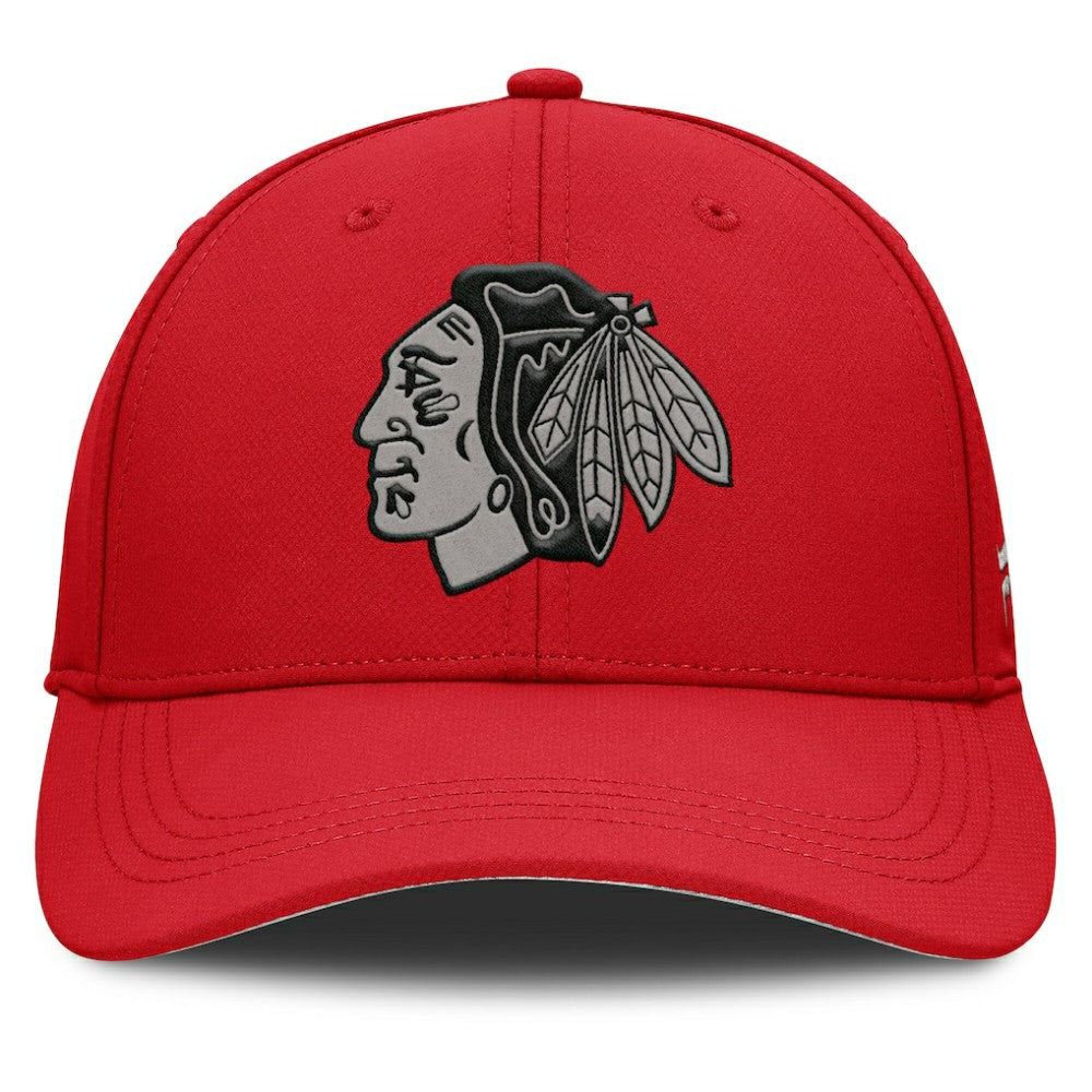 Chicago Blackhawks Fanatics Homage Adjustable Hat - Red | US 202499289
