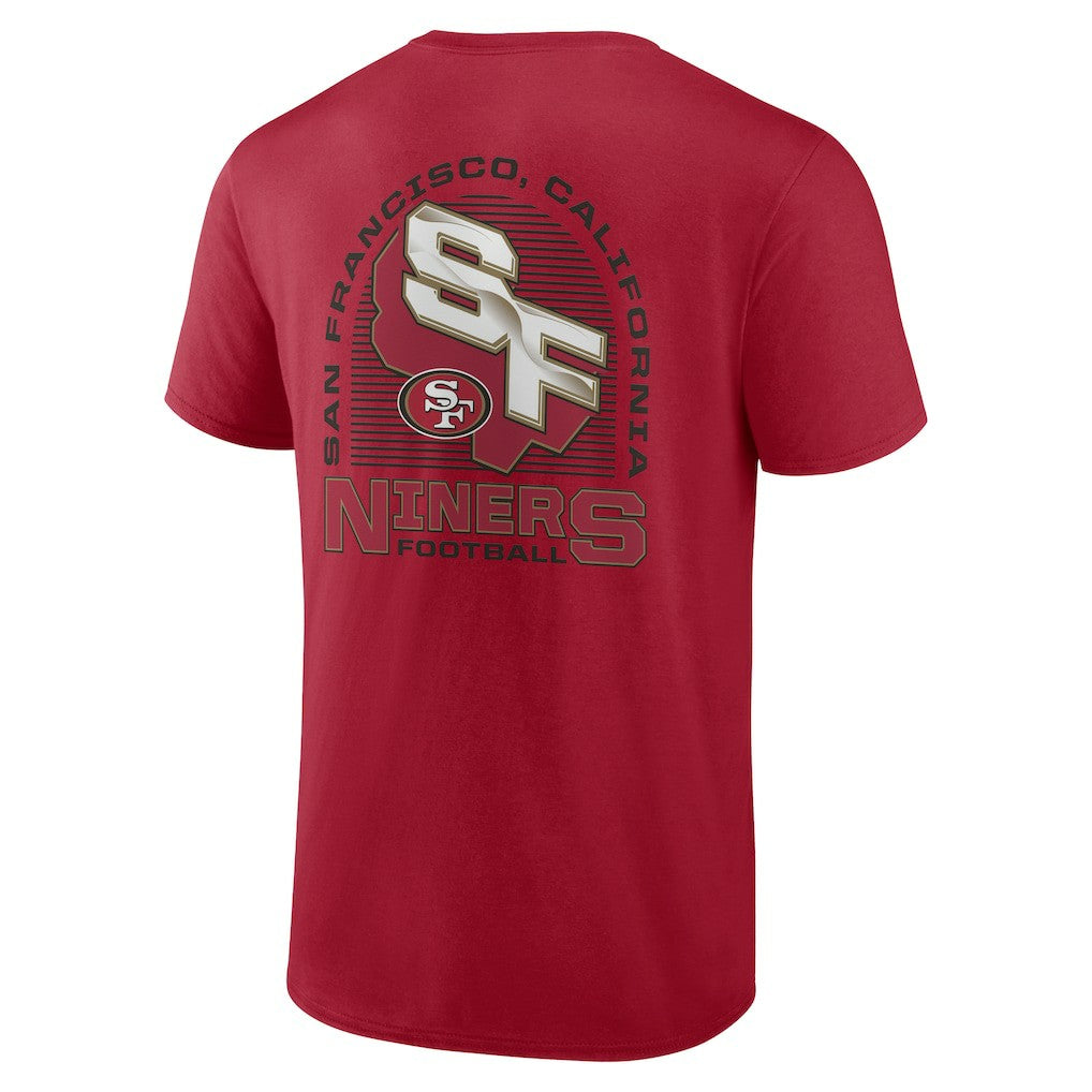 San Francisco 49ers Home Field Advantage T-Shirt - Scarlet T-shirts